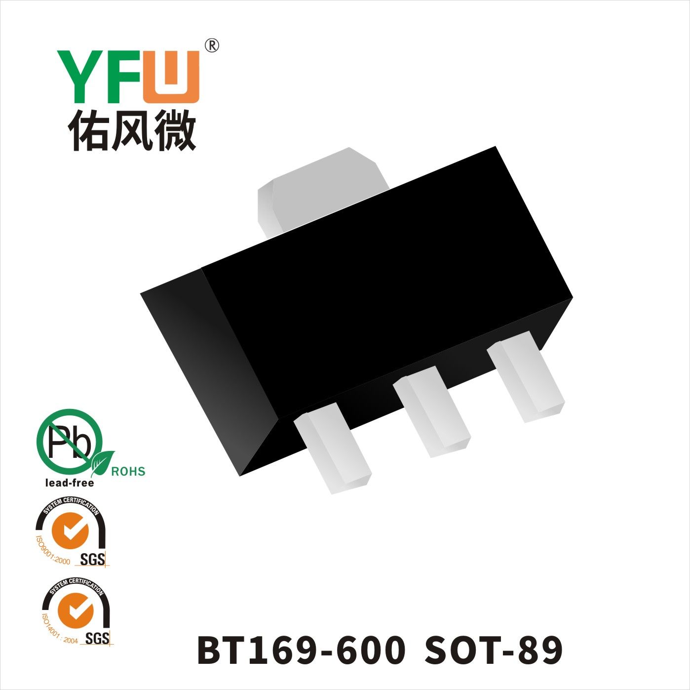 BT169-600 SOT-89_ Thyristor_YFW brand
